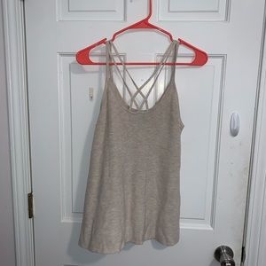 American eagle cage front tank top